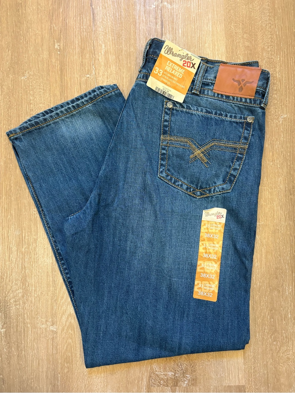 Wrangler 20X Men’s Extreme Relaxed Straight Leg Jeans